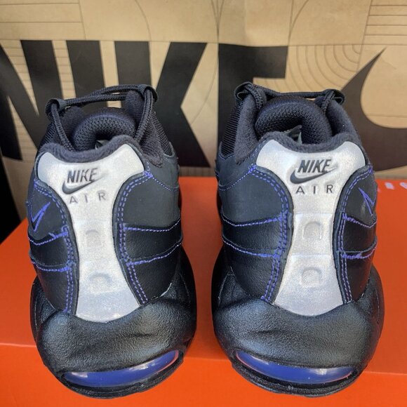 NEW Nike Air Max 95 Black Persian Violet II4053-008 Womens Size 6.5 / 5Y - Picture 4 of 6